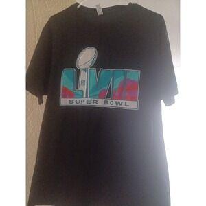 NFL Super Bowl LVII 57 Arizona AZ  Mens L Black Short Sleeve Pepsi Frito